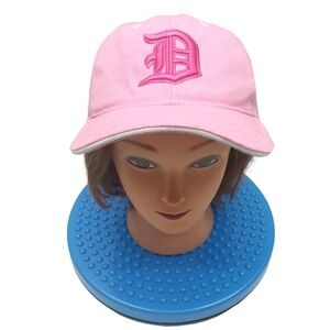 Detroit Tigers‎ Women's Pink Baseball Adjustable Hat Cap Pink Women's